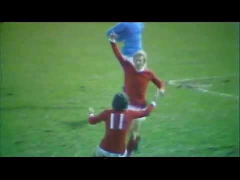 Manchester Utd v Manchester City, LC SF 2nd Leg, 1969   70 Season Mcfc Man City