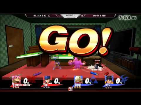 VS Jank City Doubles 10/10/15 - Winners R1 - DJ Jack & Purple Guy vs Spoon & Red