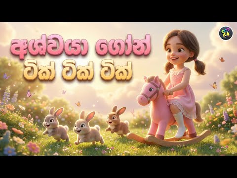 අශ්වය ගෝන් ටික් ටික් ටික් | Ashwaya gon tik tik tik | Sinhala Lama Gee | සිංහල ළමා ගීත 🌸