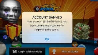 8 ball pool -my account banned 😭