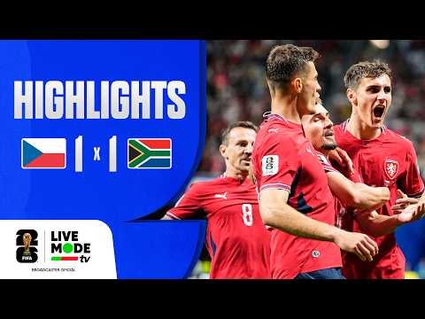 Chéquia 1-1 África do Sul (WC 2026)