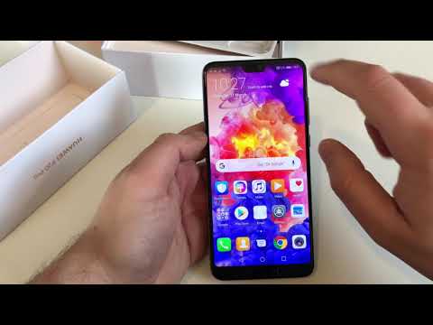 Huawei P20 Pro Setup and First Impressions | English 4K
