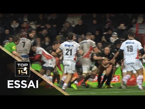 TOP 14 - Essai Leonardo GHIRALDINI (ST) - Toulouse - Oyonnax - J16 - Saison 2017/2018