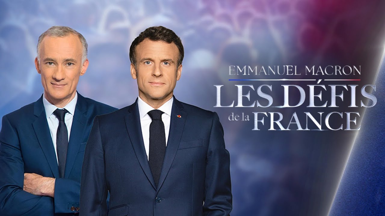 Émission exceptionnelle sur TF1 : Emmanuel Macron - Les défis de la France