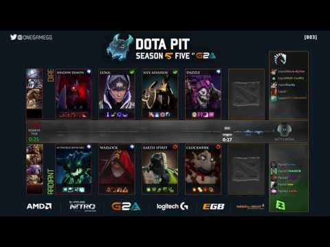 Team Liquid vs. FlipSid3 Tactics | G2A.COM Dota Pit Season 5 Europe Group