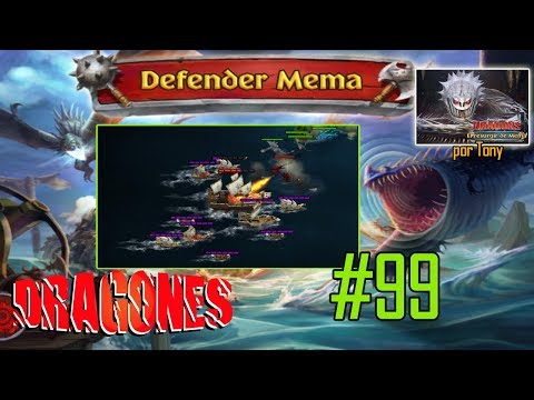 Dragones, el Resurgir de Mema "#099 - Defender Mema de Flota 99" por Tony