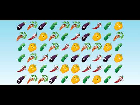 vegetable crush game Video