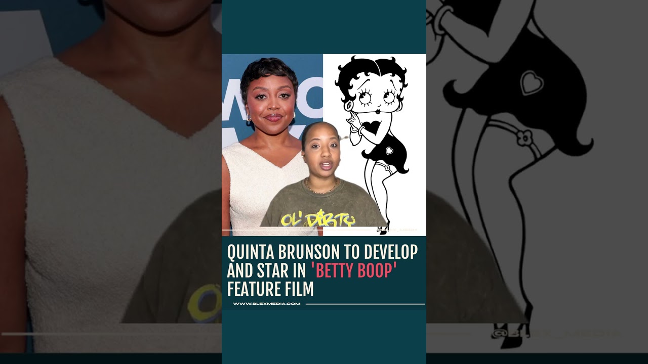 Quinta Brunson Is Bringing Betty Boop Back to the Big Screen