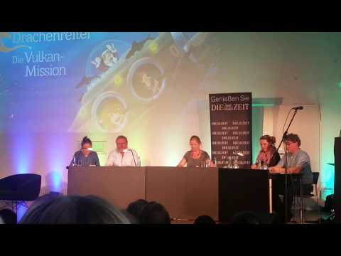 Hörspiel-Premiere „Drachenreiter – Die Vulkan-Mission“ von Cornelia Funke 1