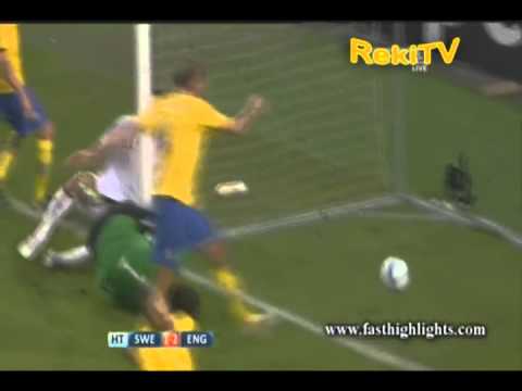 Szwecja-Anglia 4-2 14-11-2012 Zlatan Ibrahimovic goals