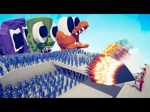 100x RAINBOW FRIENDS + GIANTS vs 3x EVERY GOD - TABS | Totally Accurate Battle Simulator 2023