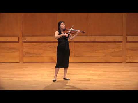 Rachell Ellen Wong - WINNER - Lillian and Maurice Barbash J.S. Bach Competition