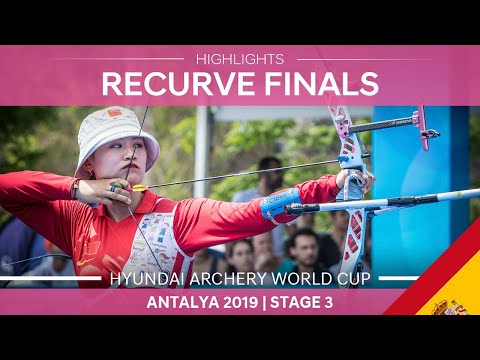 Recurve highlights [ESPAÑOL] | Antalya 2019 Hyundai Archery World Cup stage 3