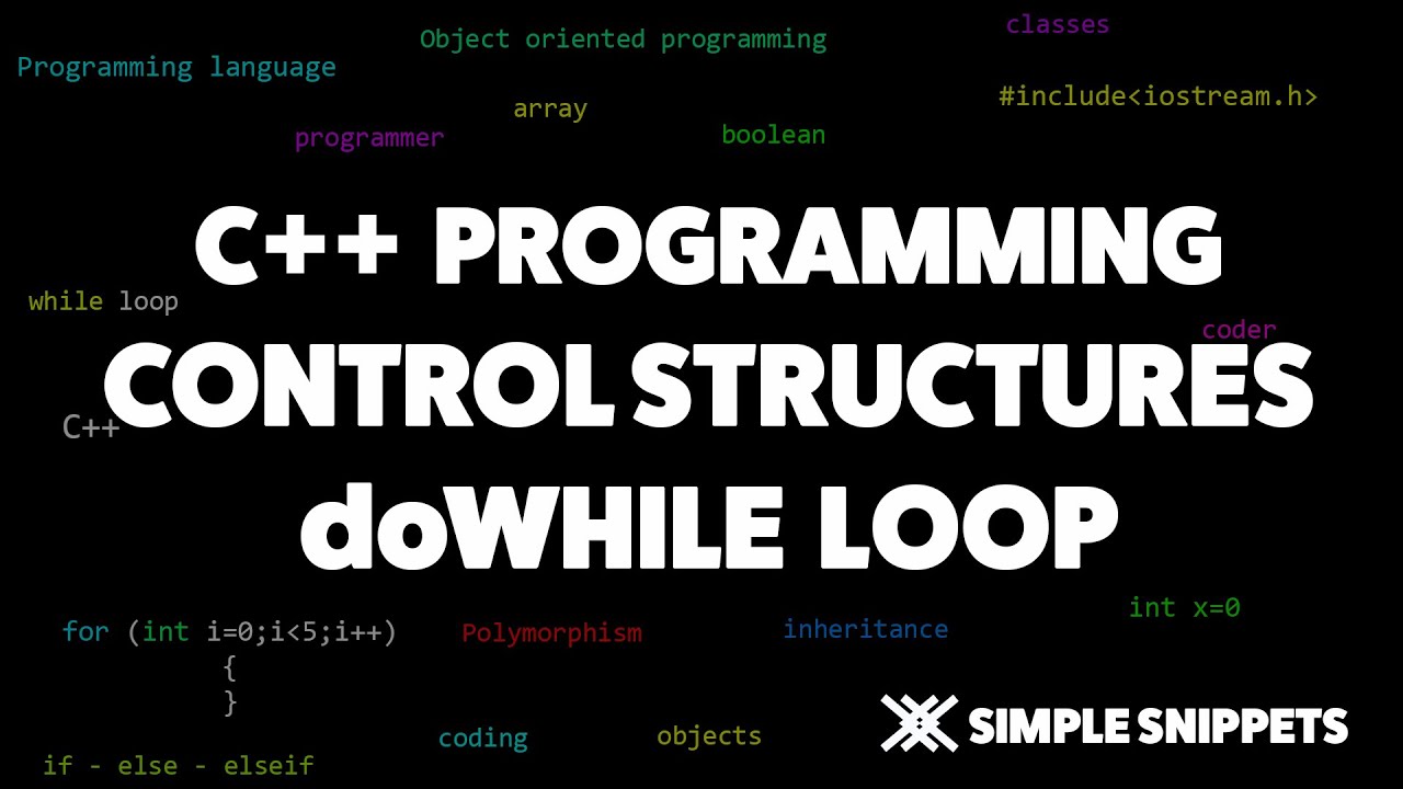 Do While Loop Control Structure in C++ | C++ programming tutorials for beginners