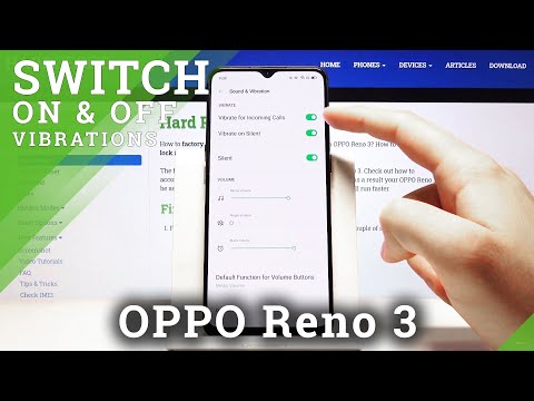 How to Use Vibration Settings in OPPO Reno 3 – Allow Vibration