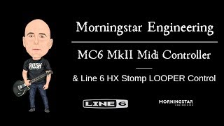 Video thumbnail for Morningstar MC6 MKii & HX Stomp FULL Looper Control by Jason Sadites