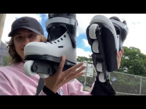 USD Sway 57 unboxing + first attempt at aggressive inline skating