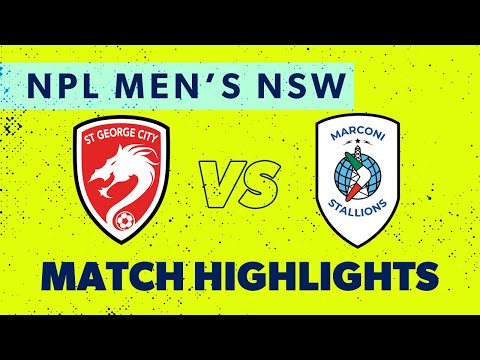 NPL Men's NSW Round 24 Highlights – St George City v Marconi