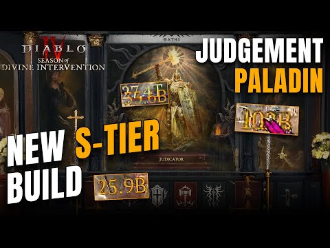NEW S-Tier 50t Judgement Paladin Build Diablo 4 Season 11