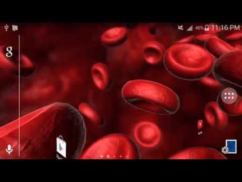 Lifeblood Live Wallpaper(Gold) Video