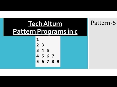 Pattern 5 Rectangular Number Pattern In C Programming Language Shorts Pattern C_tutorial