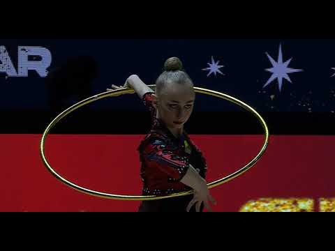 Viktoriia Onopriienko Hoop Qual 33,650 - European Championships Baku 2023