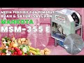 MSM-355 E Stainless Vegetable Slicing Machine (Mahkota)  2