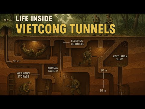 “The Secret War Underground: Viet Cong Tunnels Revealed”