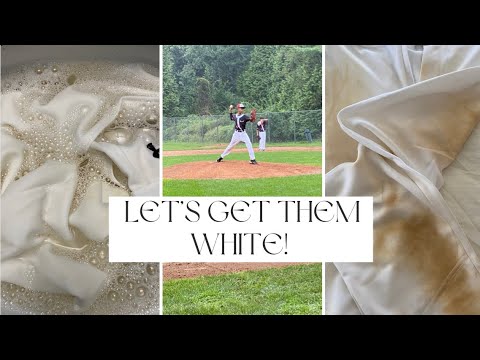 YouTube video about: How to clean white softball pants?