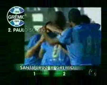 Gauchão 2008 Santa Cruz 2 x 3 Grêmio (Lance Final)