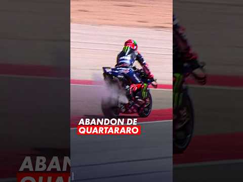 😫 Quartararo n'a pas vu l'arrivée de la course sprint !