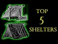 5 Survival Shelter Ideas Everyone Should Know! | My forest hobby |