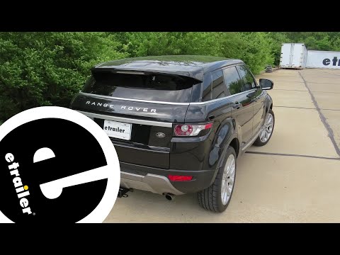 etrailer | Installation: Curt Trailer Hitch Receiver on a 2013 Land Rover Evoque
