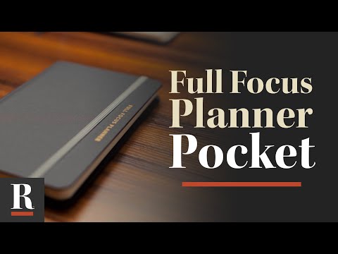 A Look at the Full Focus Planner Pocket