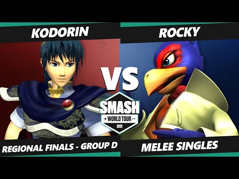 SWT NA West Group D - KoDoRiN (Marth) Vs. Rocky (Falco) SSBM Smash Melee Tournament