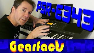 Video thumbnail for Yamaha PSR-E343 : Five years after its release by Gearfacts