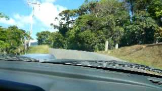 preview picture of video 'Driving in Costa Rica through the mountains of San Isidro de El General'