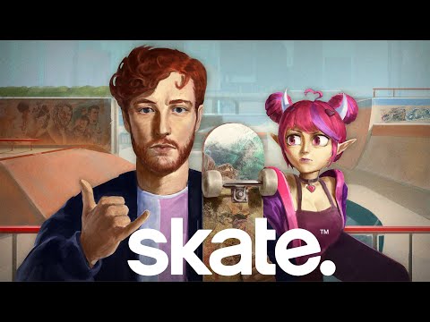 VTubers Teach me How to Skate