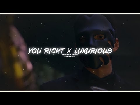 you right x luxurious 「doja cat, the weeknd & gwen stefani」 // audio edit
