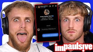 Jake Paul Rips KSI’s Boxing Career, Exposes DM From Andrew Tate - IMPAULSIVE EP. 338