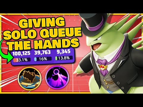 Winning a Game of Pokemon UNITE but I turned my Handcam on