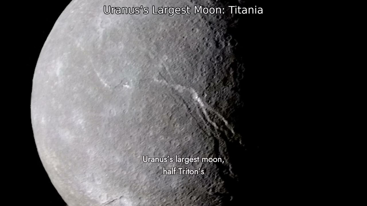 Uranus's Largest Moon: Titania | NASA APOD 2026-03-31
