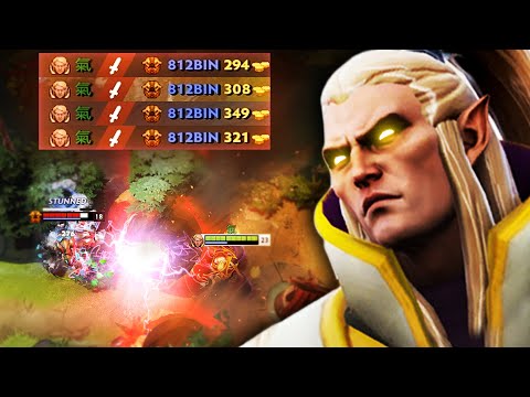 PERFECT GAME!! 0 Deaths Invoker DESTROYS Earthshaker Mid | Dota 2 Invoker