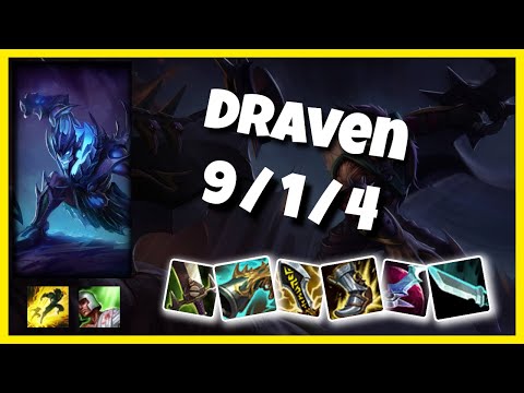 Draven Gameplay Challenger Replay S11 - 10.25 Bot Lane (9/1/4) - TURKISH