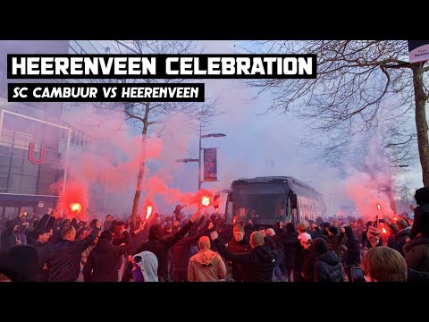 Heerenveen Celebrated Winner Friese Derby || Cambuur vs Heerenveen 1:2 - Eredivisie (19.02.23)