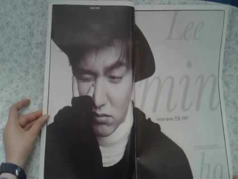 Unboxing Lee Min Ho Magazine " The Star"