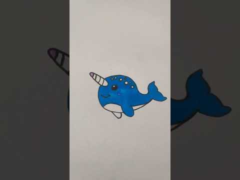 A colorful dolphin🌈🐬