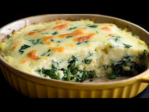 This is the potato spinach dish that I cook every week! Simple, delicious, and light.