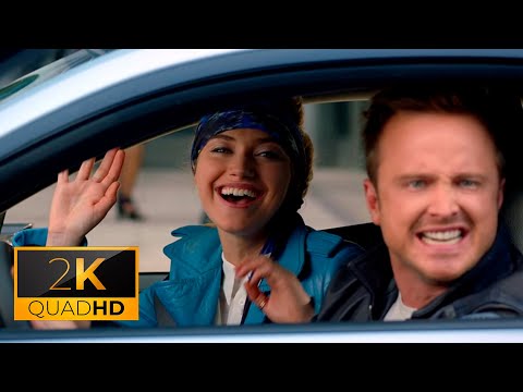 Toby Marshall warms the engine! In the movie Need for Speed (2014)