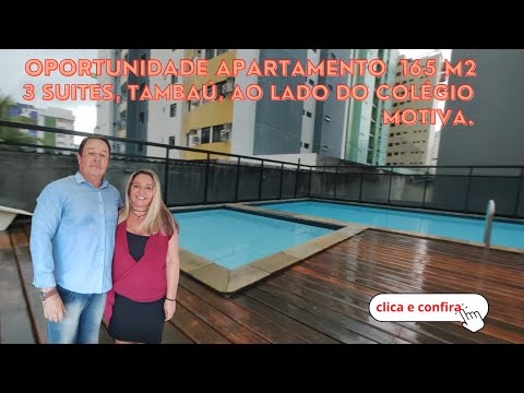 Vendo apartamento Praia de Tambaú João Pessoa PB 175m² 4 Suítes por 690mil